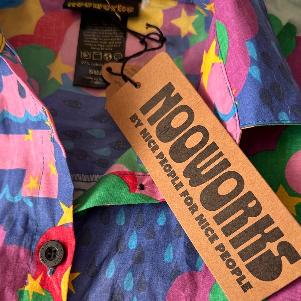 Small Nooworks Eloise Dress in Summer Daze Print-NWT - Picture 7 of 7